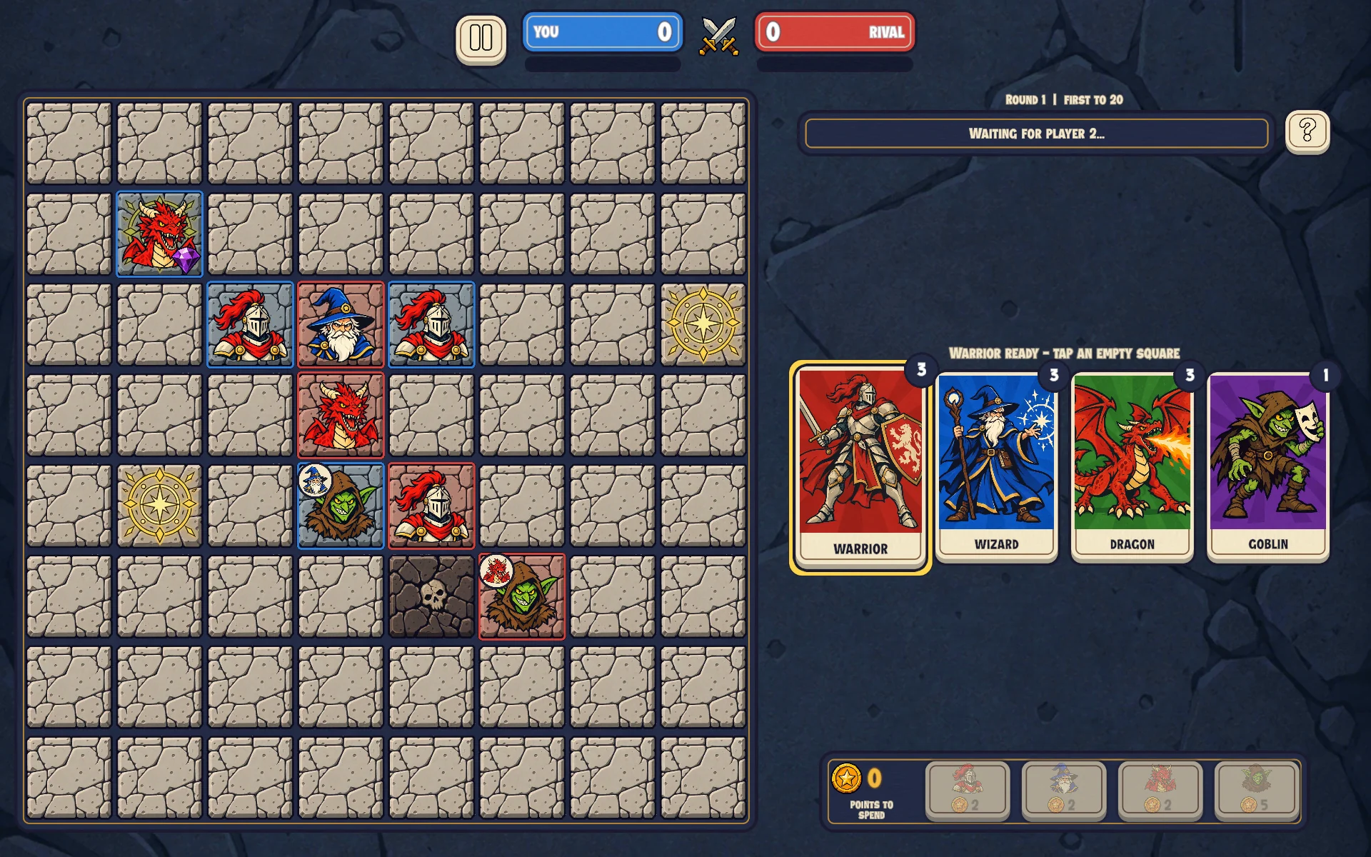 The tablet layout.