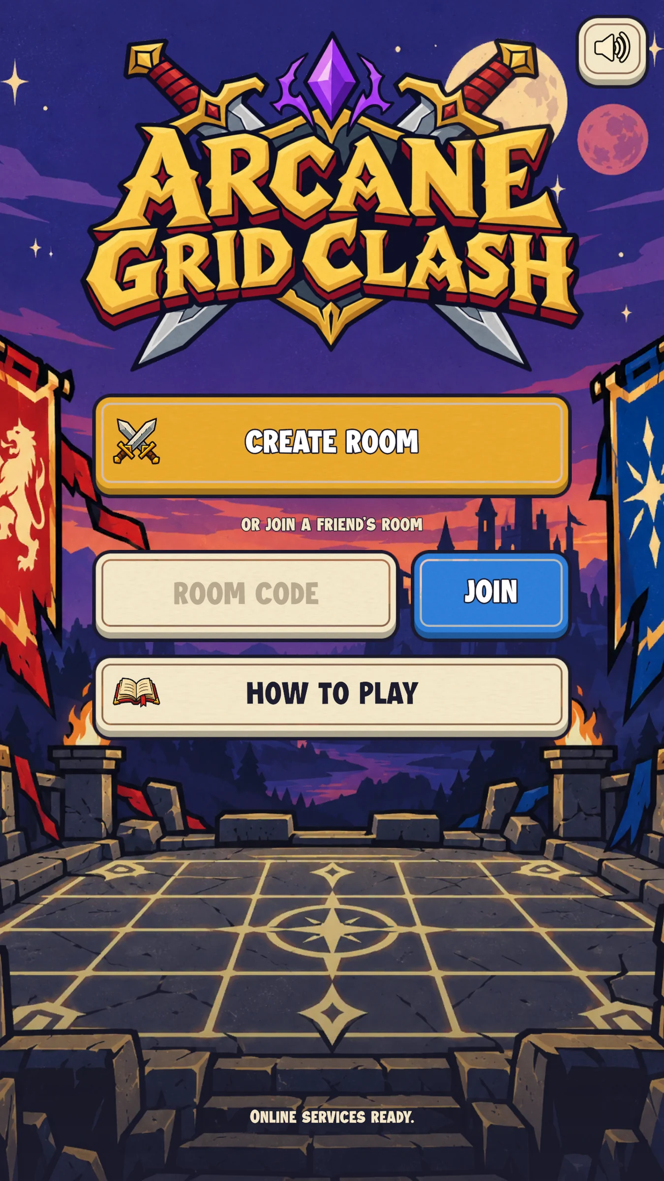 The home screen.