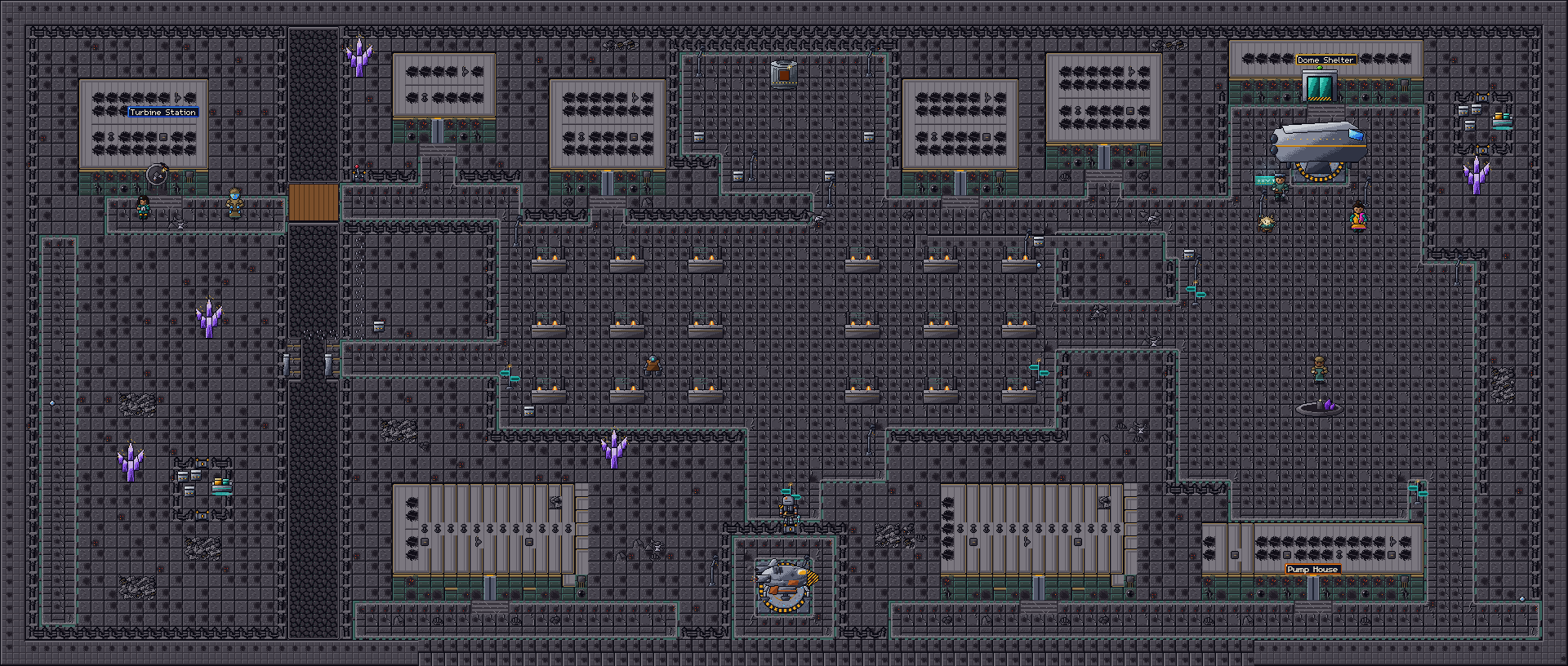 The same map in Level 4, after Kora falls.
