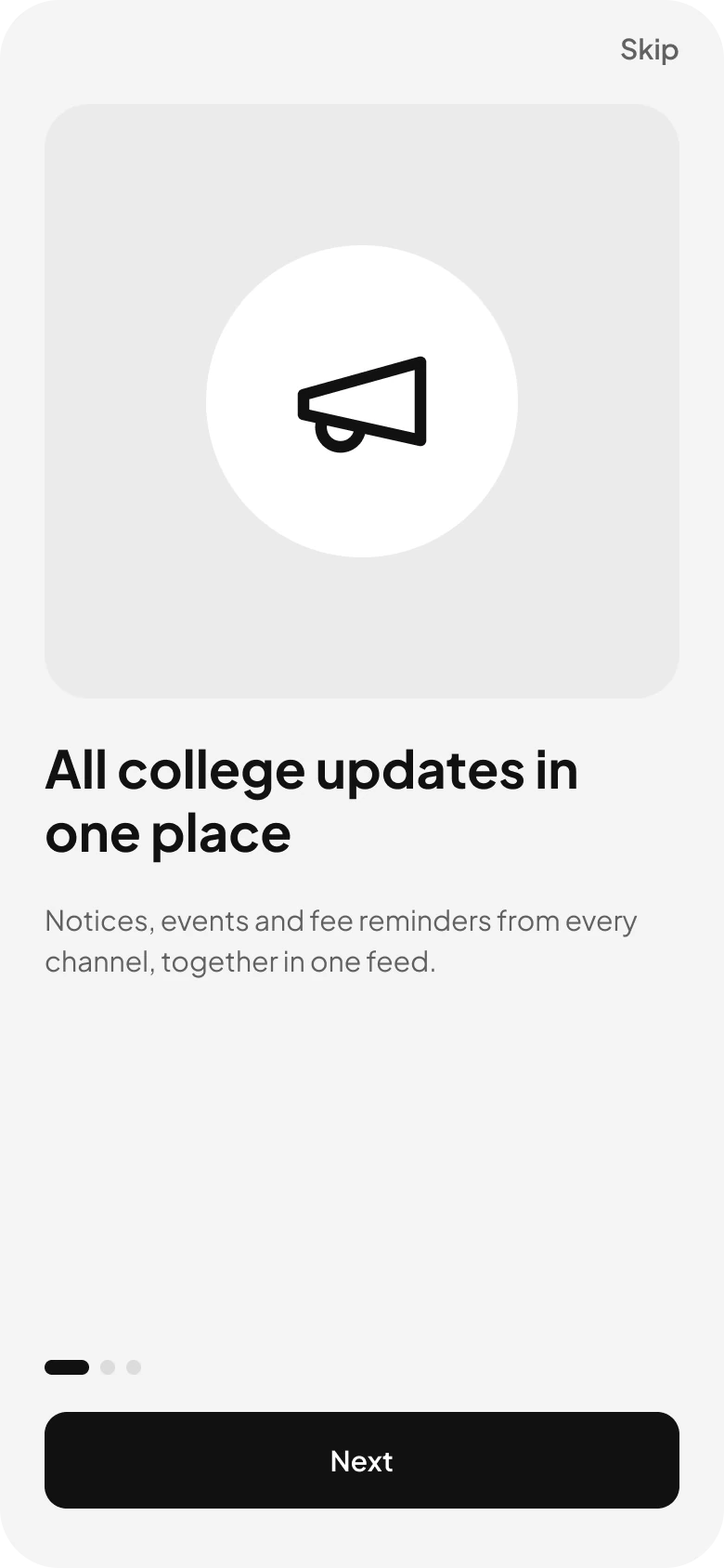 Onboarding.