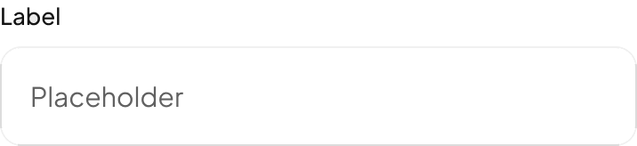Input field component